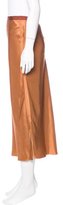 Thumbnail for your product : Helmut Lang Satin Midi Skirt w/ Tags