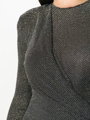 Philosophy di Lorenzo Serafini Metallic Knot Detail Dress
