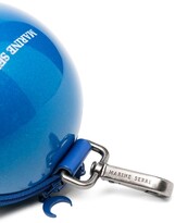 Thumbnail for your product : Marine Serre Micro Logo-Print Ball Keyring
