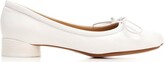 Thumbnail for your product : MM6 MAISON MARGIELA Bow Detail Ballerina Shoes