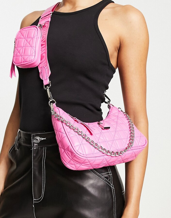 Steve Madden, Bags, New With Tags Steve Madden Pink Crossbody Purse  Handbag Style Bbet Light Pink