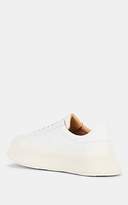 Thumbnail for your product : Jil Sander Men's Oversized-Sole Leather Sneakers - Open White