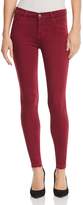 Thumbnail for your product : J Brand 620 Mid Rise Super Skinny Jeans in Deep Plum