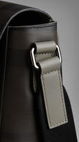 Thumbnail for your product : Burberry Small Smoked Check Messenger Bag