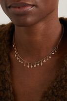 Thumbnail for your product : Jacquie Aiche 14-karat Rose Gold Diamond Necklace - one size