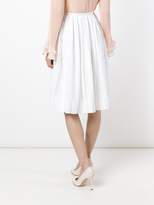 Thumbnail for your product : Rochas frill trim midi skirt