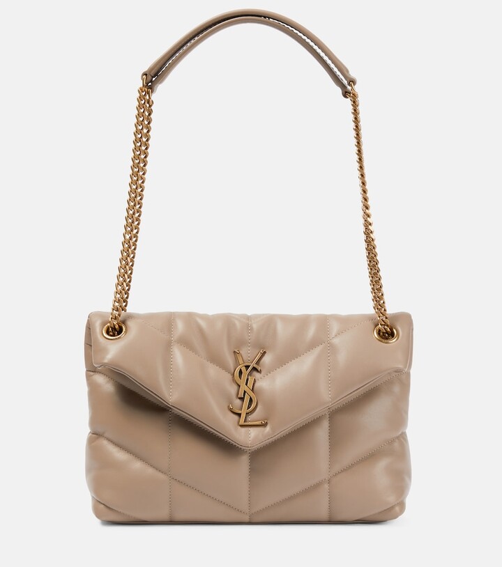 Saint Laurent Loulou Puffer Small leather shoulder bag ShopStyle