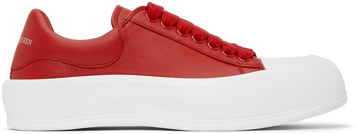 Alexander McQueen Men's Red Sneakers & Athletic Shoes | ShopStyle