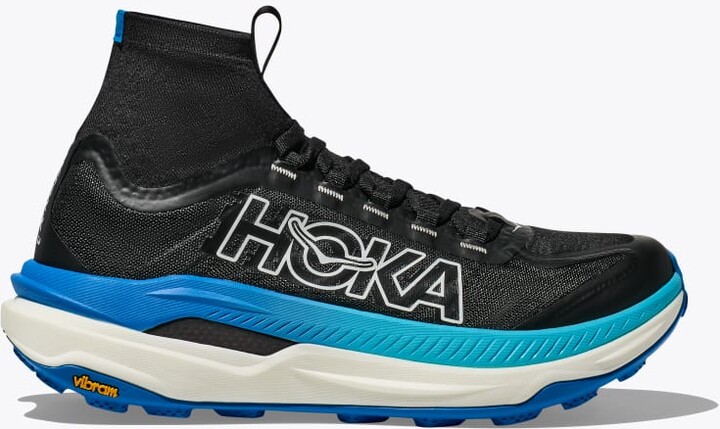 Hoka One One Women's Tecton X 3 Shoes in Black Blue