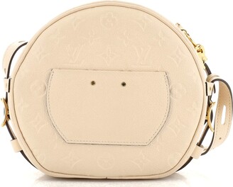 Louis Vuitton, Bags, Louis Vuitton Boite Chapeau Souple Bag Monogram  Empreinte Leather Mm Neutral