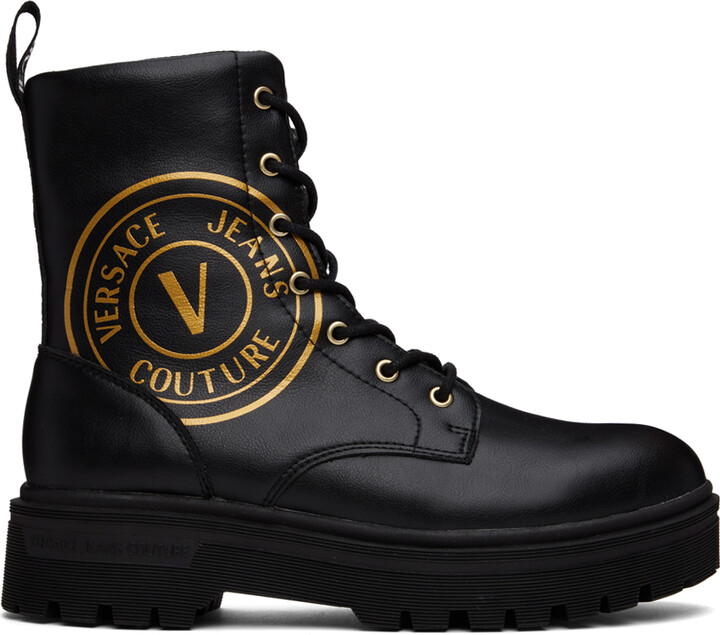 Versace Jeans Couture Black Syrius Boots ShopStyle