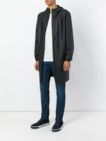Thumbnail for your product : Rains long hooded jacket