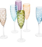 Thumbnail for your product : Pols Potten Cuttings champagne glasses (set of 6)