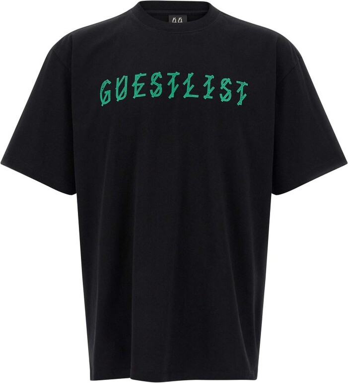 44 Label Group Guestlist Printed Crewneck T-Shirt
