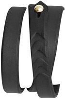 Thumbnail for your product : Leather Chevron Wrap Bracelet