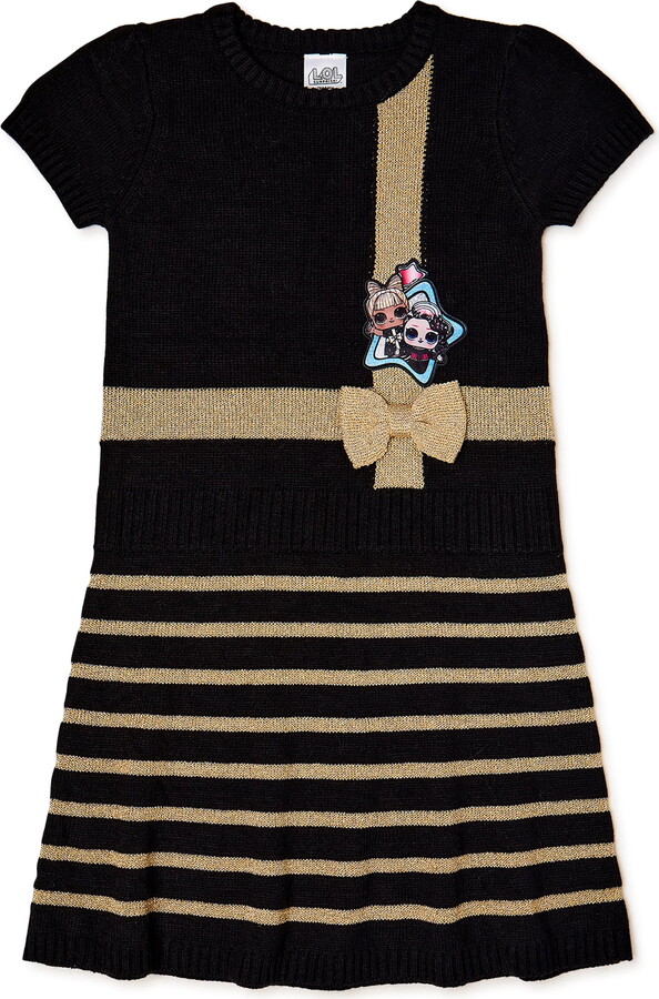 L.O.L. Surprise! Girls’ Sweater Dress, Sizes 4-16