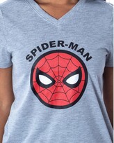 Thumbnail for your product : Intimo Marvel Women' Spider-Man Comic Book 2 Piece Jogger Pajama Set (XXXL) Grey