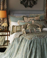 Thumbnail for your product : Isabella Collection by Kathy Fielder European Roma Ruched Velvet Sham