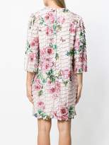 Thumbnail for your product : Dolce & Gabbana floral print fringe style dress