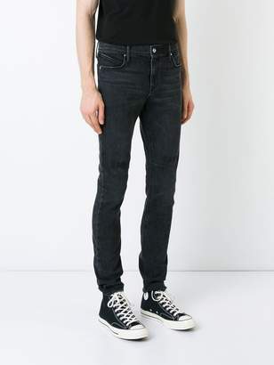 RtA embroidered skinny fit jeans