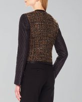 Thumbnail for your product : Michael Kors Shimmery Boucle Zip Jacket
