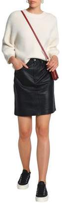 Rag & Bone Jean Leather Mini Skirt