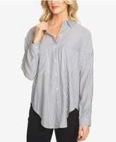 Thumbnail for your product : 1 STATE Pinstripe Split-Back Shirt