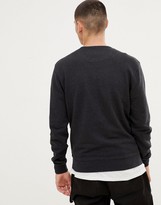 Thumbnail for your product : Farah Tim crew neck sweat in black