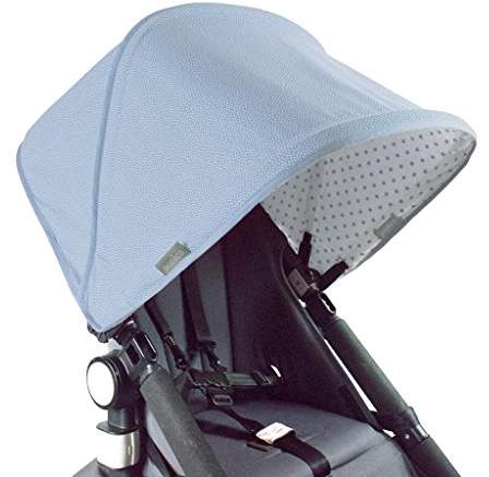 FYLO Pram Fur Hood Trim Attachment for Pushchair Compatible with Joie Light Pink