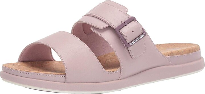 clarks ladies pink sandals