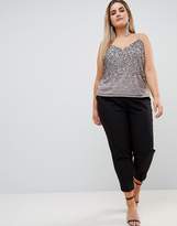 Thumbnail for your product : ASOS Curve Design Curve Cami Top With Sequin Embellishment