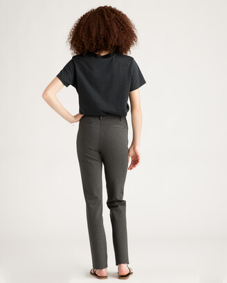 Quince Ultra-Stretch Ponte Straight Leg Pants Tall - ShopStyle