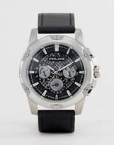 Thumbnail for your product : Police Black Grid Watch With Multi Functional Dial