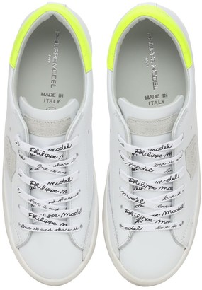 Philippe Model Paris Leather & Suede Lace-up Sneakers