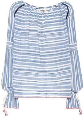 Lemlem Kosi striped cotton blouse