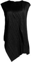 Thumbnail for your product : Pleats Please Issey Miyake Drape Pleats Cap Sleeve Tunic Top