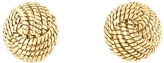 Thumbnail for your product : Brooks Brothers Textured Knot Button Earrings