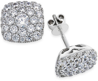 Macy's Diamond Stud Earrings (1-7/8 ct. t.w.) in 14K White Gold