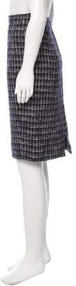Moschino Tweed Knee-Length Skirt