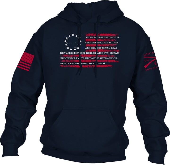 Grunt Style Declaration Hoodie - (Navy