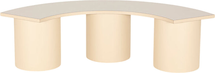 Matter-Made Slon Round Dining Bench