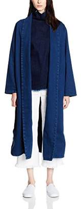 WÅVEN Women's Anja Long Sleeve Coat,(Manufacturer Size:Large)