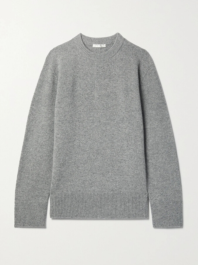 The Row Sibem Wool And Cashmere-blend Sweater - Gray