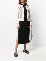 Thumbnail for your product : Barrie Bandana Pattern Cardigan