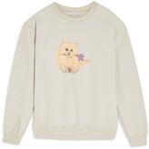 Thumbnail for your product : Topshop Kitten Graphic Sweatshirt