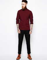 Thumbnail for your product : ASOS Twill Shirt In Long Sleeve
