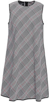 Thumbnail for your product : Boutique Moschino Boutique Neon-trimmed Checked Jacquard Dress