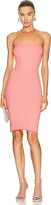Thumbnail for your product : Alexander Wang Strapless Midi Dress in Pink