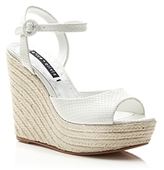 Thumbnail for your product : Alice + Olivia Open Toe Platform Wedge Sandals - Jenna
