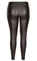 Thumbnail for your product : City Chic Citychic Harley Wetlook Jegging - black